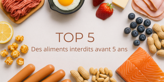 Top 10 des aliments interdits avant 5 ans 🍄🟫🧂