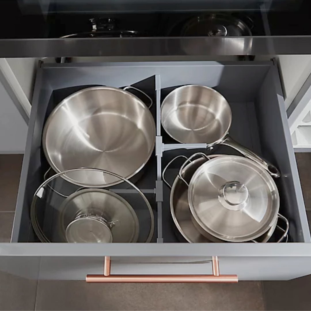 Diviseur pour casserolier Soto – Gris Anthracite