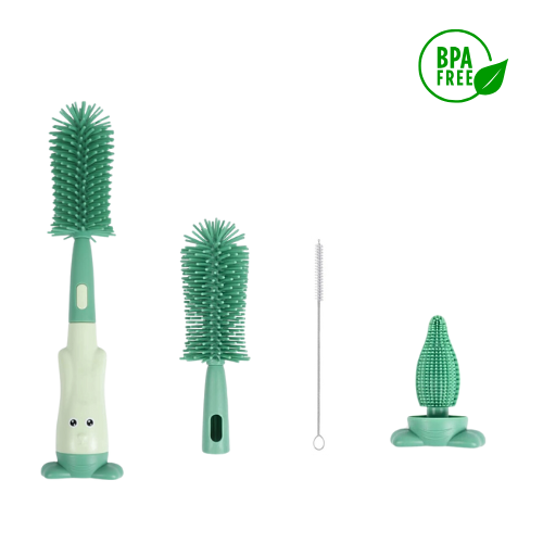 Brosse 3-en-1 pour biberons et accessoires