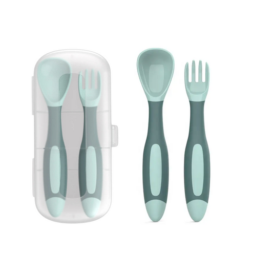Lot de 2 cuillère et fourchette d’apprentissage